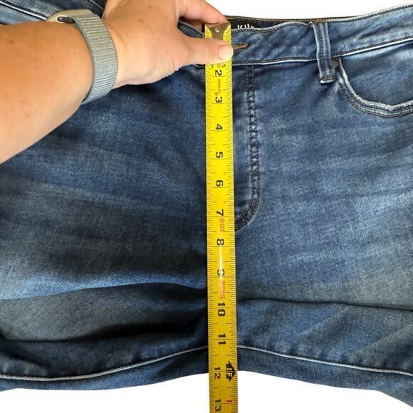 Kut From The Kloth Jeans Women's Kelsey High Rise Fab Ab Ankle Flare Sz 12 - Picture 10 of 10